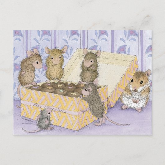 Home-Mouse-Designs® Postkarte (Vorderseite)