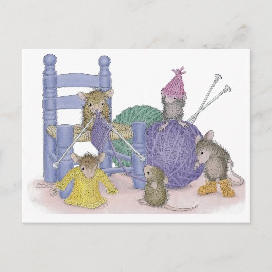 Home-Mouse-Designs® Postkarte (Vorderseite)