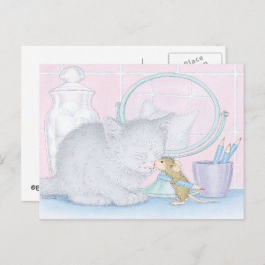 Home-Mouse-Designs® Postkarte (Vorne/Hinten)