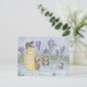 Home-Mouse-Designs® Postkarte (Stehend Vorderseite)