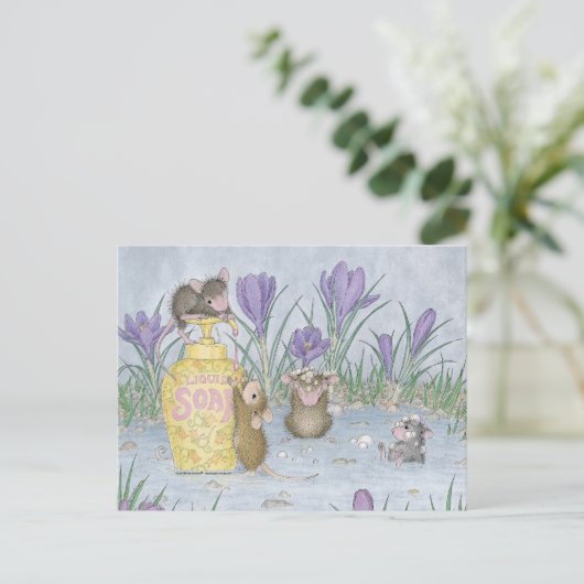 Home-Mouse-Designs® Postkarte (Stehend Vorderseite)