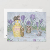 Home-Mouse-Designs® Postkarte (Vorne/Hinten)