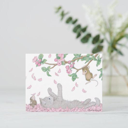 Home-Mouse-Designs® Postkarte (Stehend Vorderseite)