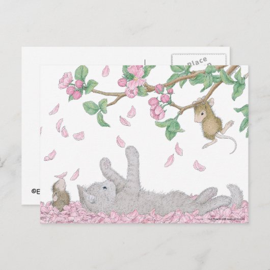 Home-Mouse-Designs® Postkarte (Vorne/Hinten)