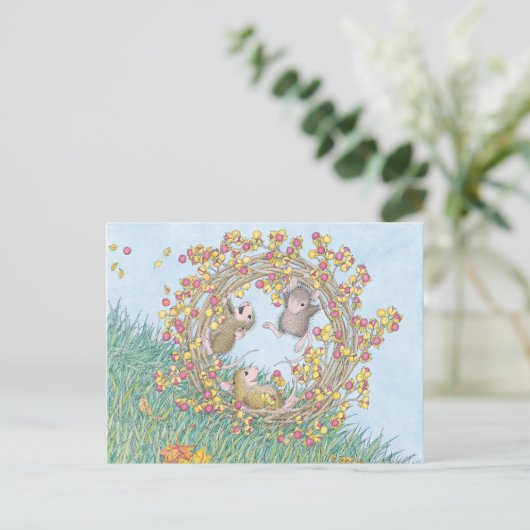 Home-Mouse-Designs® Postkarte (Stehend Vorderseite)