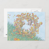 Home-Mouse-Designs® Postkarte (Vorne/Hinten)