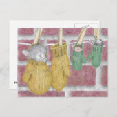 Home-Mouse-Designs® Postkarte (Vorne/Hinten)