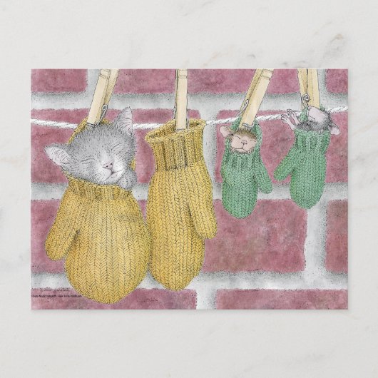 Home-Mouse-Designs® Postkarte (Vorderseite)