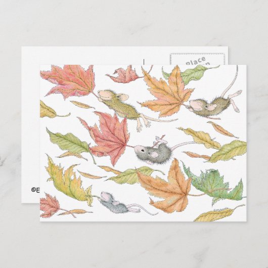 Home-Mouse-Designs® Postkarte (Vorne/Hinten)