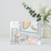 Home-Mouse-Designs® Postkarte (Stehend Vorderseite)