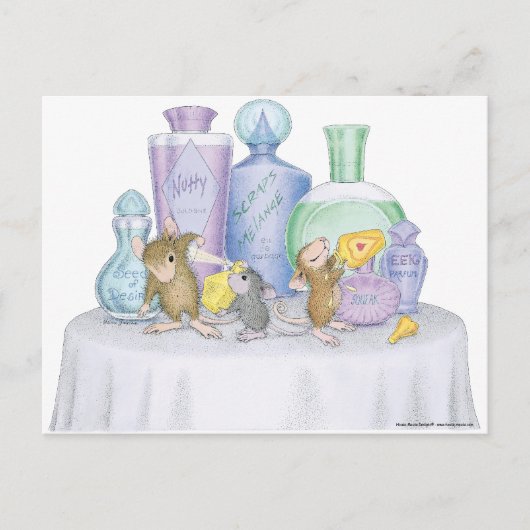 Home-Mouse-Designs® Postkarte (Vorderseite)