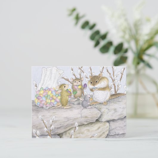 Home-Mouse-Designs® Postkarte (Stehend Vorderseite)