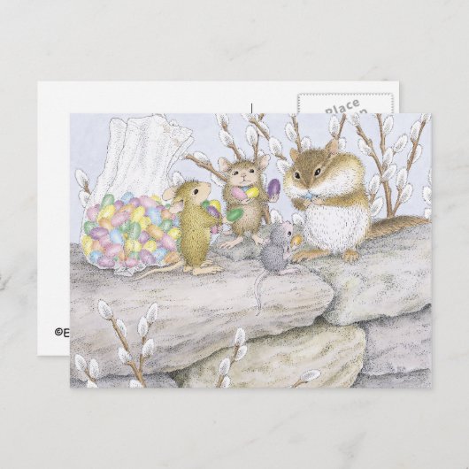 Home-Mouse-Designs® Postkarte (Vorne/Hinten)