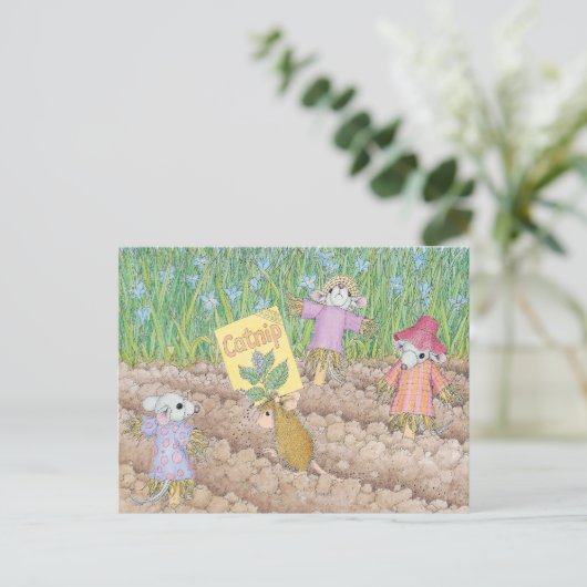 Home-Mouse-Designs® Postkarte (Stehend Vorderseite)
