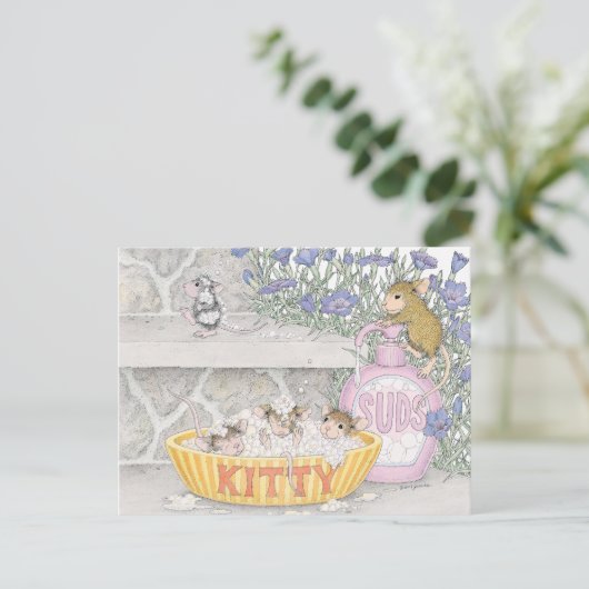 Home-Mouse-Designs® Postkarte (Stehend Vorderseite)