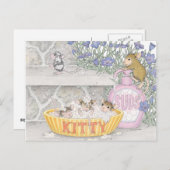 Home-Mouse-Designs® Postkarte (Vorne/Hinten)