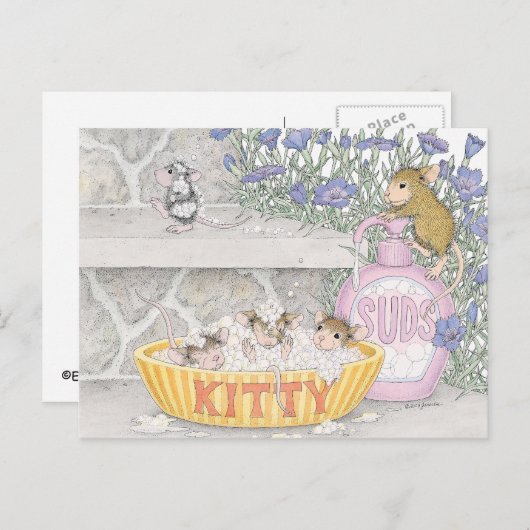 Home-Mouse-Designs® Postkarte (Vorne/Hinten)