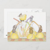 Home-Mouse-Designs® Postkarte (Vorne/Hinten)