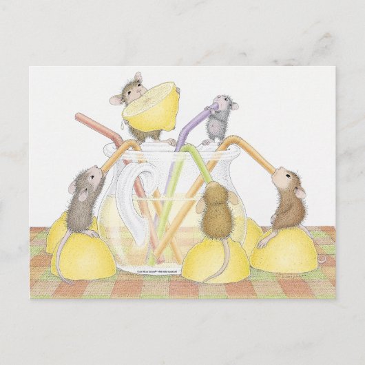 Home-Mouse-Designs® Postkarte (Vorderseite)