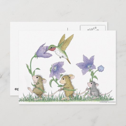 Home-Mouse-Designs® Postkarte (Vorne/Hinten)