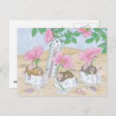 Home-Mouse-Designs® Postkarte (Vorne/Hinten)