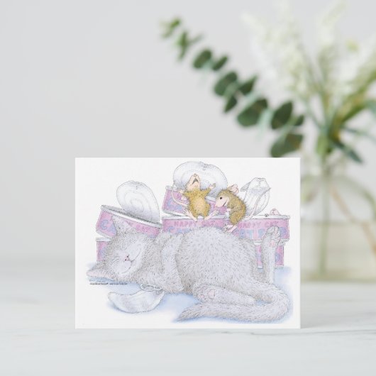 Home-Mouse-Designs® Postkarte (Stehend Vorderseite)
