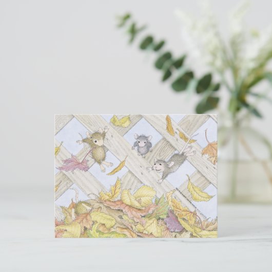 Home-Mouse-Designs® Postkarte (Stehend Vorderseite)
