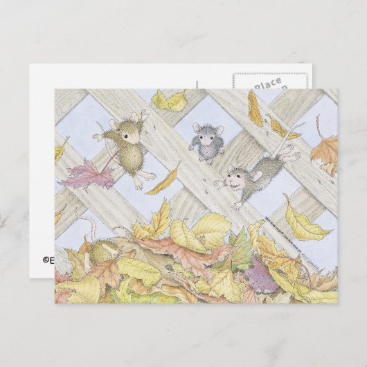 Home-Mouse-Designs® Postkarte (Vorne/Hinten)