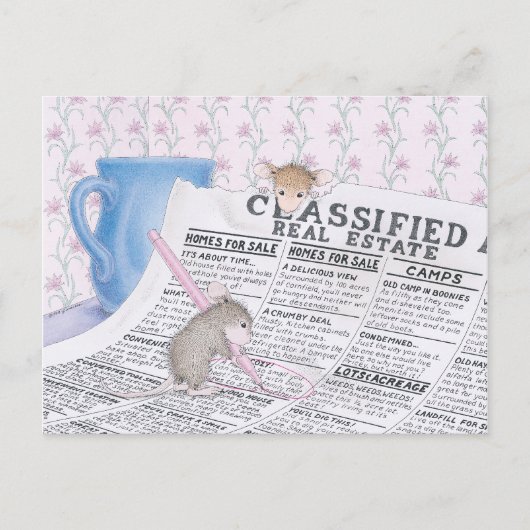 Home-Mouse-Designs® Postkarte (Vorderseite)
