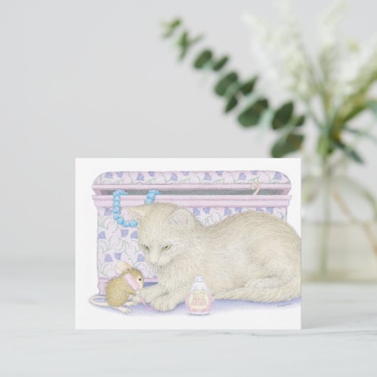 Home-Mouse-Designs® Postkarte (Stehend Vorderseite)