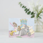 Home-Mouse-Designs® Postkarte (Stehend Vorderseite)