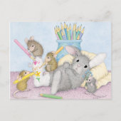 Home-Mouse-Designs® Postkarte (Vorderseite)