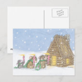 Home-Mouse-Designs® Postkarte (Vorne/Hinten)