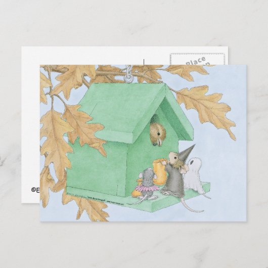 Home-Mouse-Designs® Postkarte (Vorne/Hinten)
