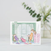 Home-Mouse-Designs® Postkarte (Stehend Vorderseite)
