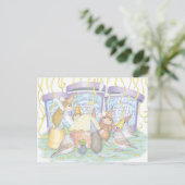 Home-Mouse-Designs® Postkarte (Stehend Vorderseite)