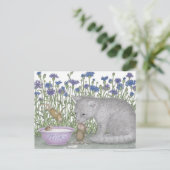Home-Mouse-Designs® Postkarte (Stehend Vorderseite)