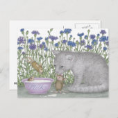 Home-Mouse-Designs® Postkarte (Vorne/Hinten)