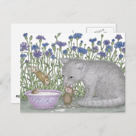 Home-Mouse-Designs® Postkarte (Vorne/Hinten)