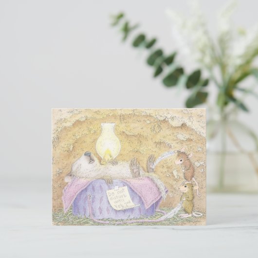 Home-Mouse-Designs® Postkarte (Stehend Vorderseite)