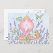 Home-Mouse-Designs® Postkarte (Vorne/Hinten)