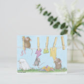 Home-Mouse-Designs® Postkarte (Stehend Vorderseite)