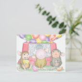 Home-Mouse-Designs® Postkarte (Stehend Vorderseite)