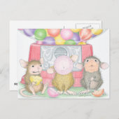 Home-Mouse-Designs® Postkarte (Vorne/Hinten)