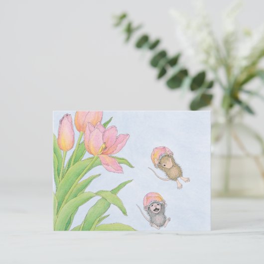 Home-Mouse-Designs® Postkarte (Stehend Vorderseite)