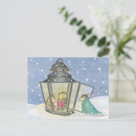 Home-Mouse-Designs® Postkarte (Stehend Vorderseite)