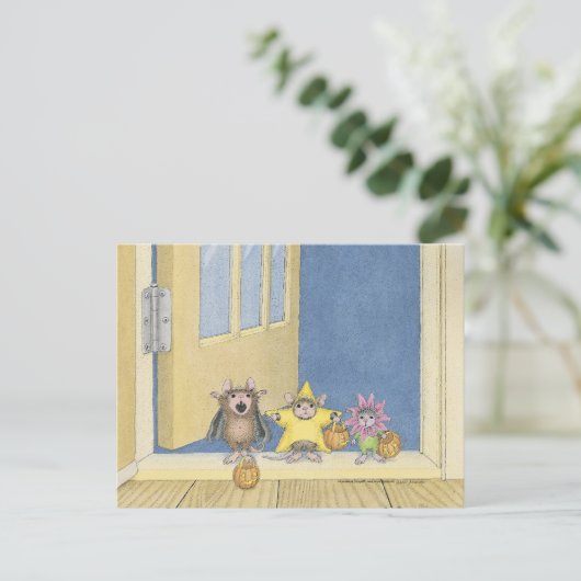 Home-Mouse-Designs® Postkarte (Stehend Vorderseite)