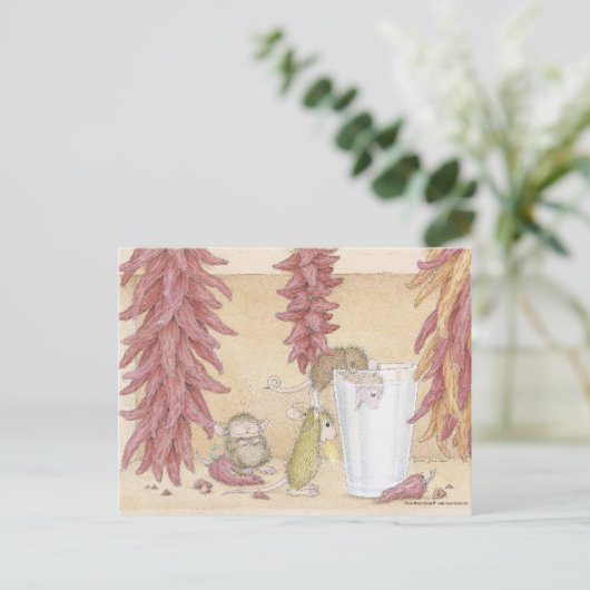Home-Mouse-Designs® Postkarte (Stehend Vorderseite)