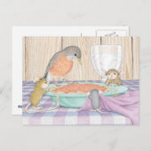 Home-Mouse-Designs® Postkarte (Vorne/Hinten)