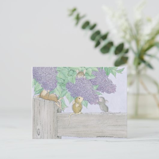 Home-Mouse-Designs® Postkarte (Stehend Vorderseite)